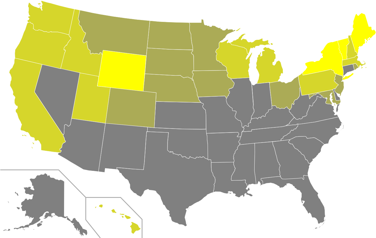 2007 Organic Acreage As A Percentage Of Total State - Electoral Map 2016 October (1280x791), Png Download