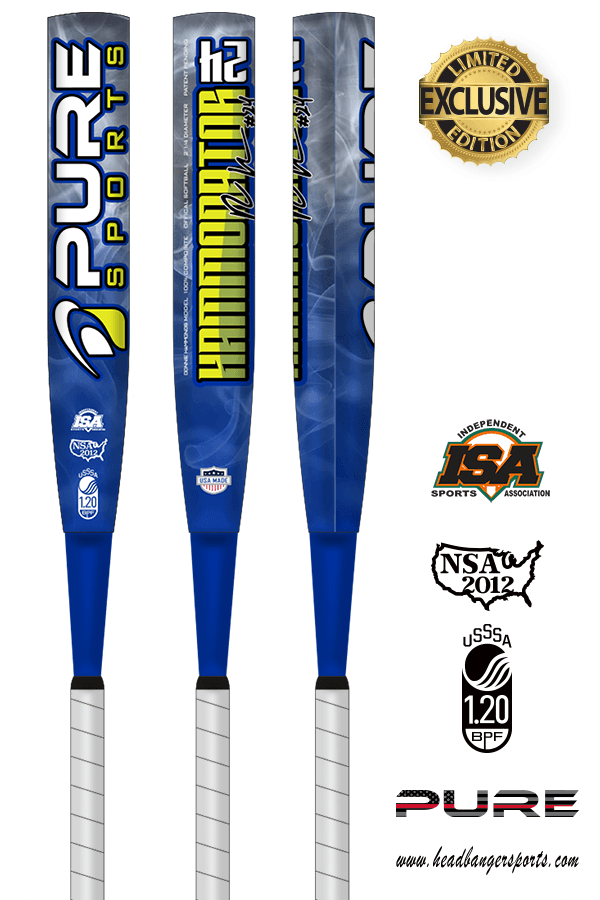 2019 Pure Sports Donnie Hammonds 13" Usssa Slowpitch - Worth Border Battle Asa (600x900), Png Download