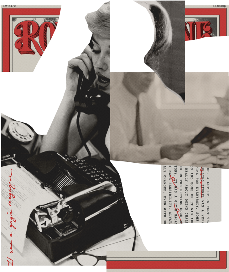 A Photo Illustration Depicting The Cover Of Rolling - Vanity Fair Michael Houtz (768x910), Png Download