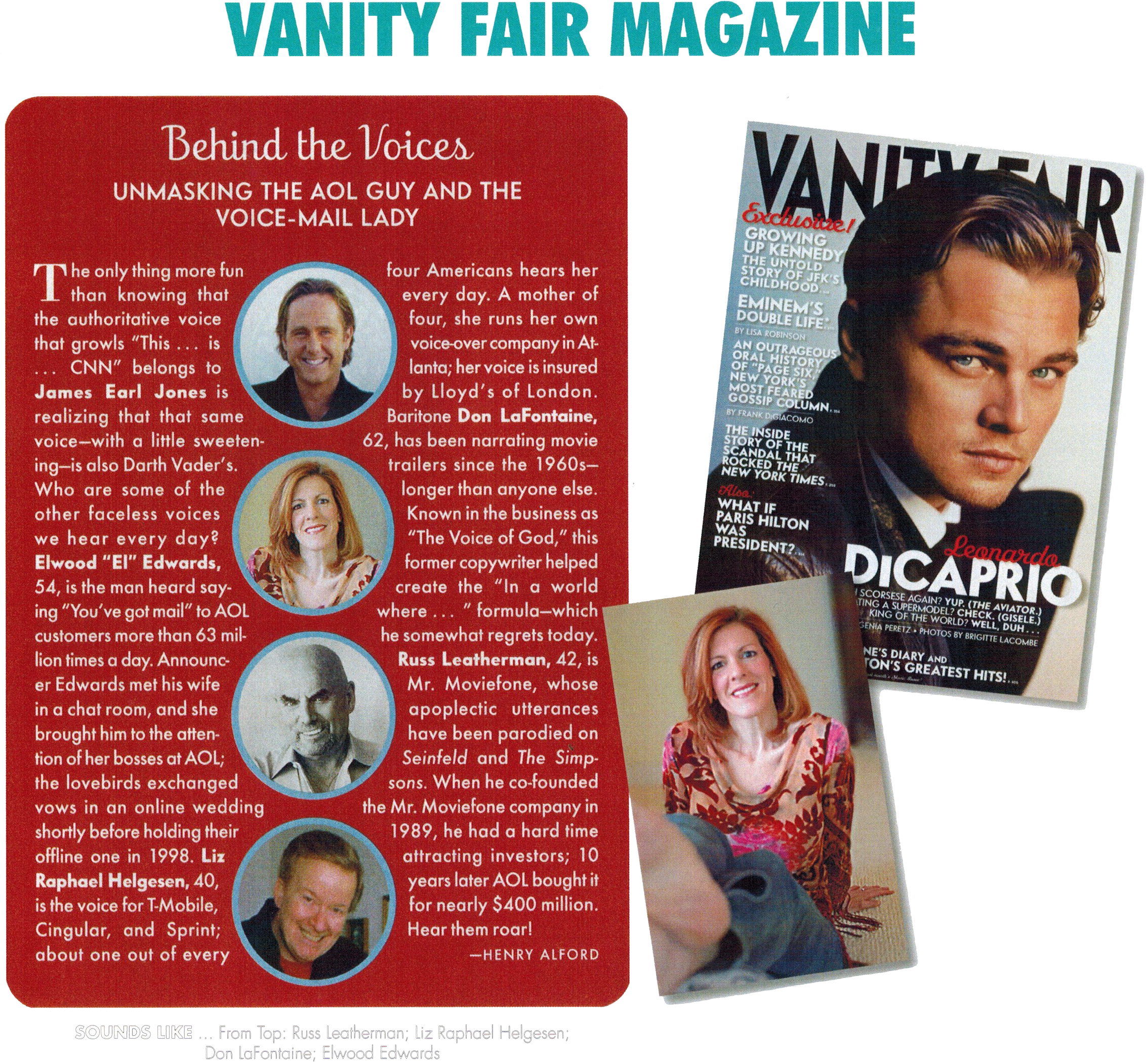 Behind - Leonardo Dicaprio Vanity Fair (2338x2153), Png Download