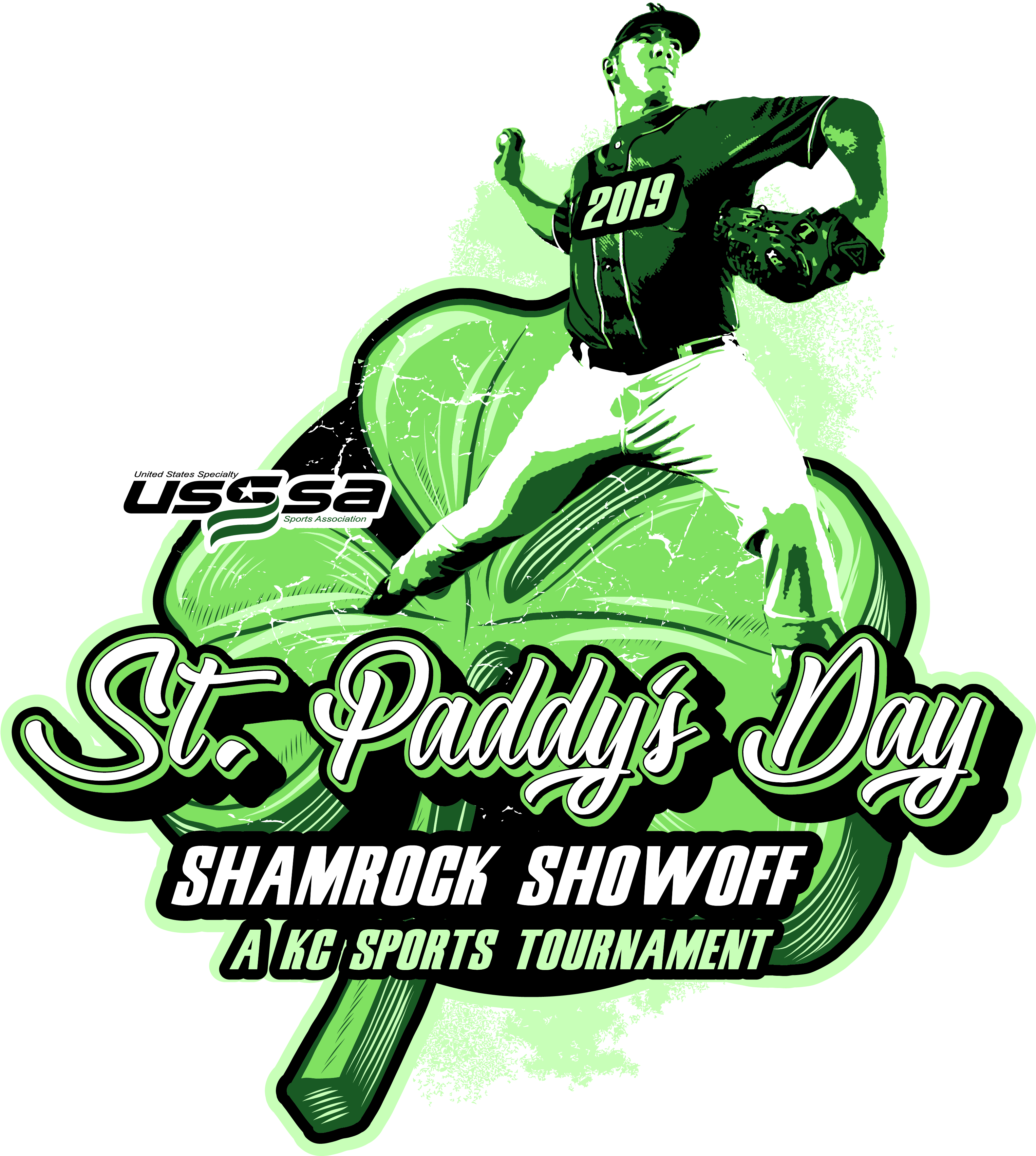 Paddys Day Shamrock Showcase-01 - United States Specialty Sports Association (3300x3762), Png Download