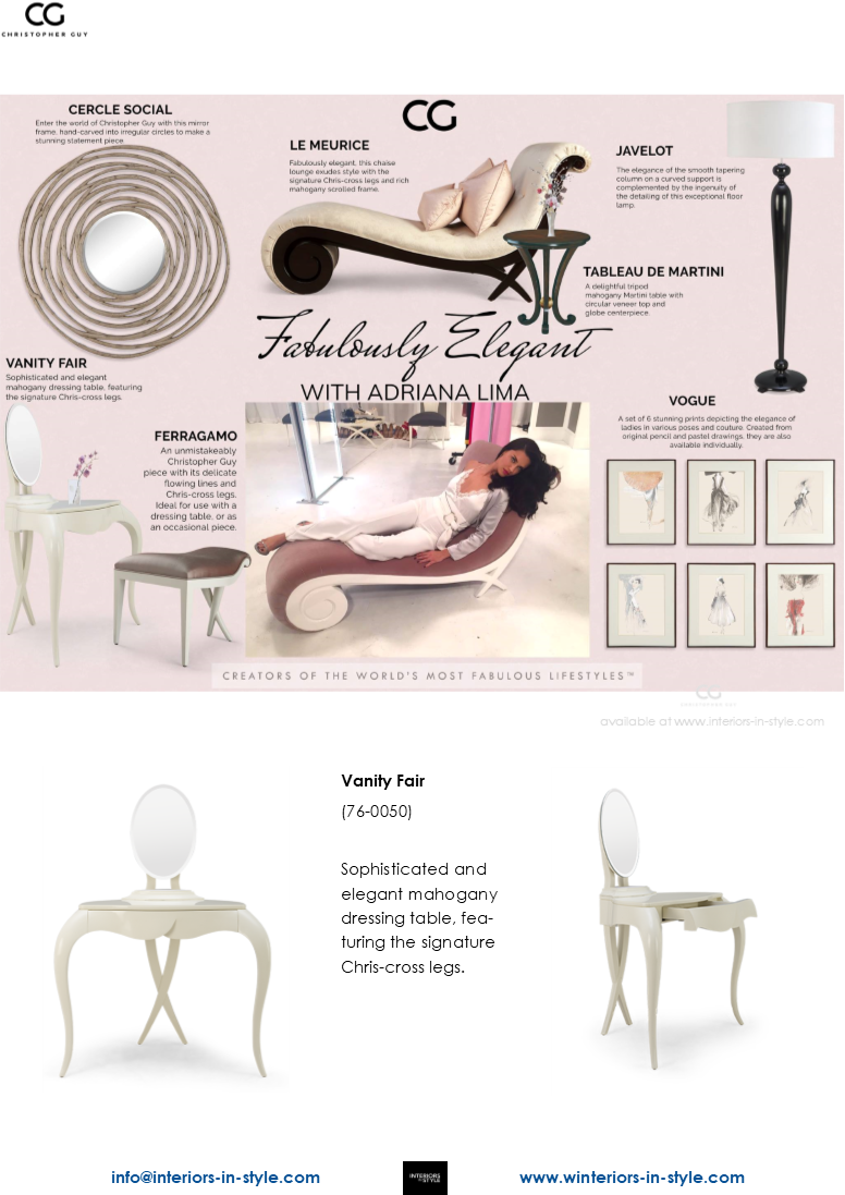 76-0050 Vanity Fair Sophisticated And Elegant Mahogany - Chair (776x1097), Png Download