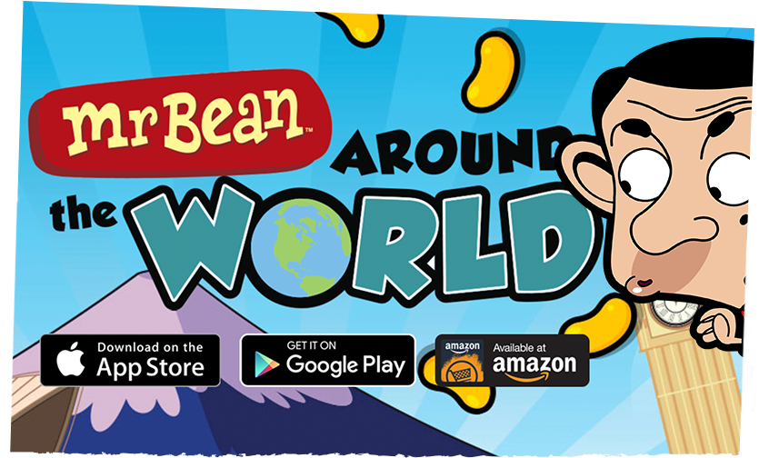 Around The World - Mr Bean (900x540), Png Download