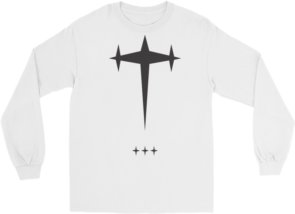 Kill La Kill 3 Star Goku Long Sleeve - Long-sleeved T-shirt (1000x1000), Png Download