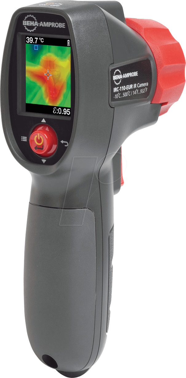Thermal Imaging Camera, Irc 110 Eur, 10 To 500°c - Amprobe Irc 110 Thermal Camera (605x1227), Png Download