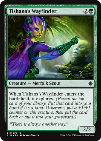 Tishana's Wayfinder Ixalan English - Creature Enters The Battlefield It Explores (560x560), Png Download