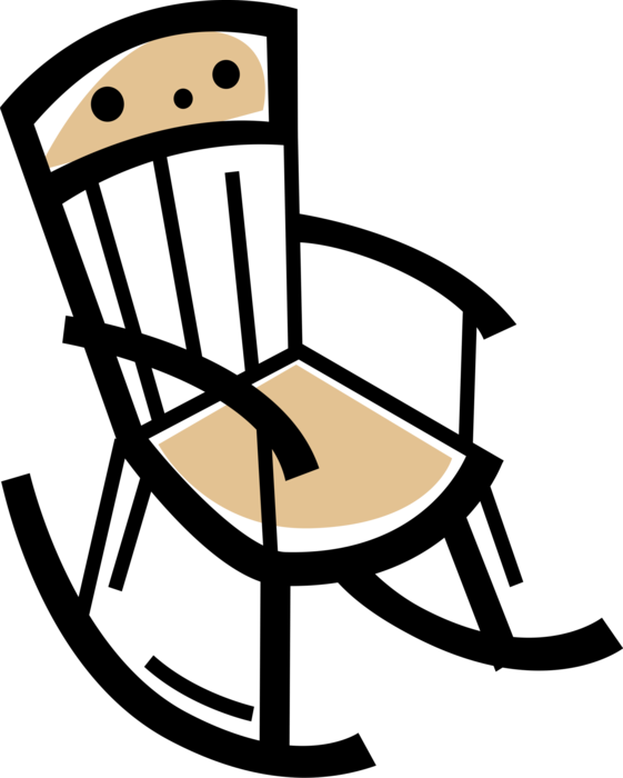 561 X 700 3 - Rocking Chair (561x700), Png Download