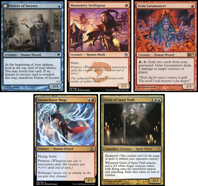 The Creatures In This Deck Are Some Of The Most Aggro-oriented - Mtg Blue Burn (630x593), Png Download