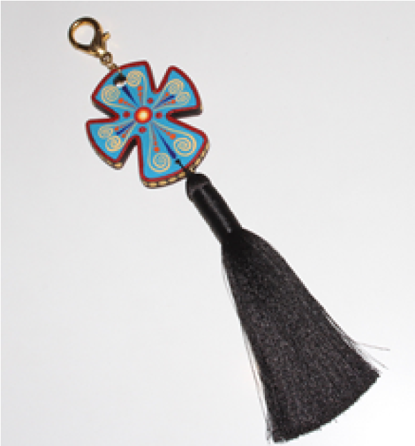 Llavero O Charm Para Cartera - Embroidery (599x800), Png Download