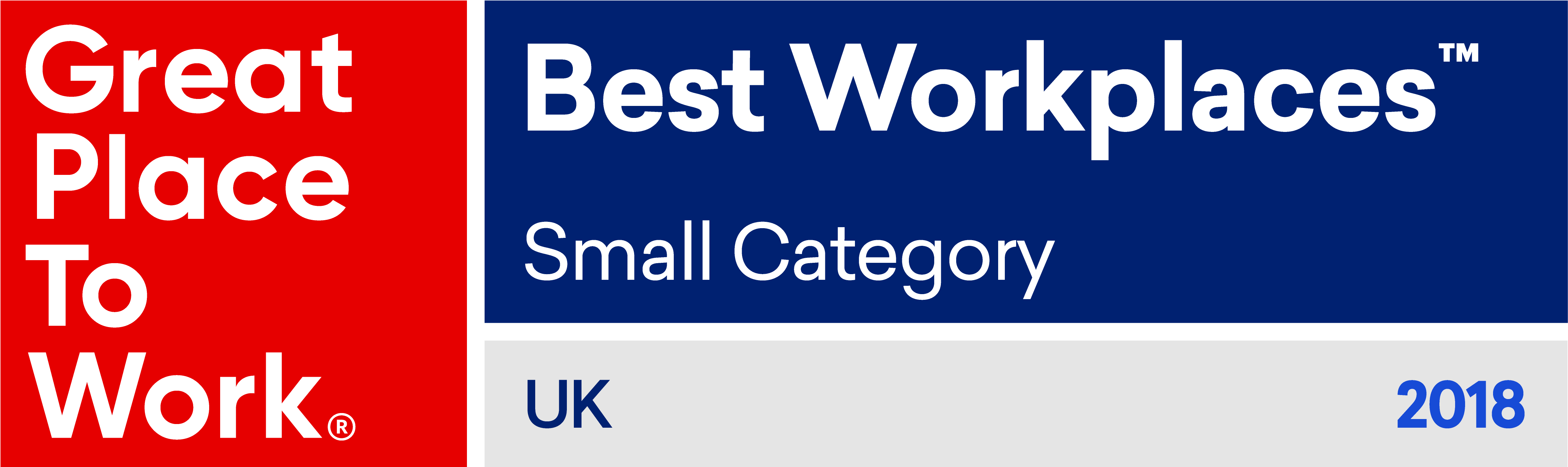 Great Place To Work 2018 (5042x1688), Png Download