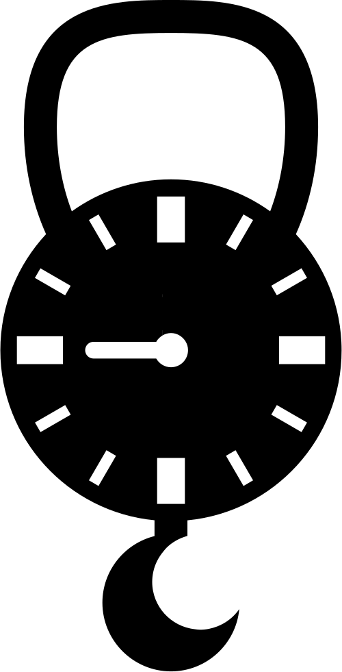 Weighing Scale With Hook Comments - Hublot Big Bang Mdm Geneve (500x981), Png Download