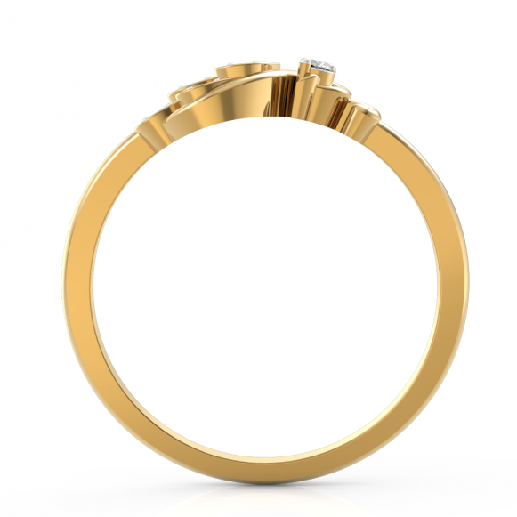 The Peacock Tail Ring - Bangle (580x795), Png Download