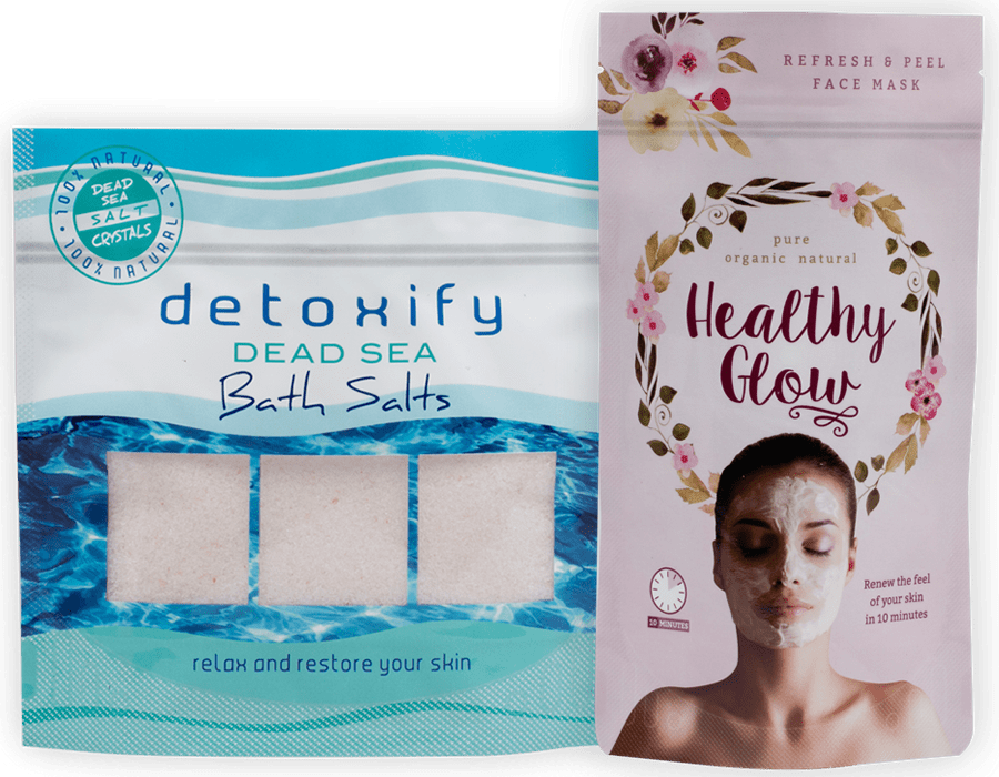 Beauty, Health & Cosmetics Pouches And Bags - Pouch Packaging For Beauty Products (900x700), Png Download