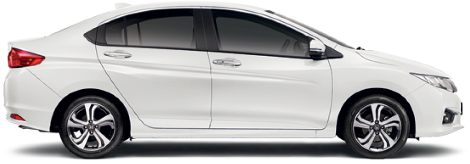 Honda City White Colour (1000x750), Png Download