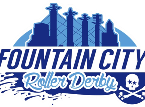 Fountain City Roller Derby (480x355), Png Download