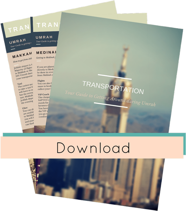 Get Your Free Umrah Transportation Guide Pdf Here - Flyer (800x800), Png Download