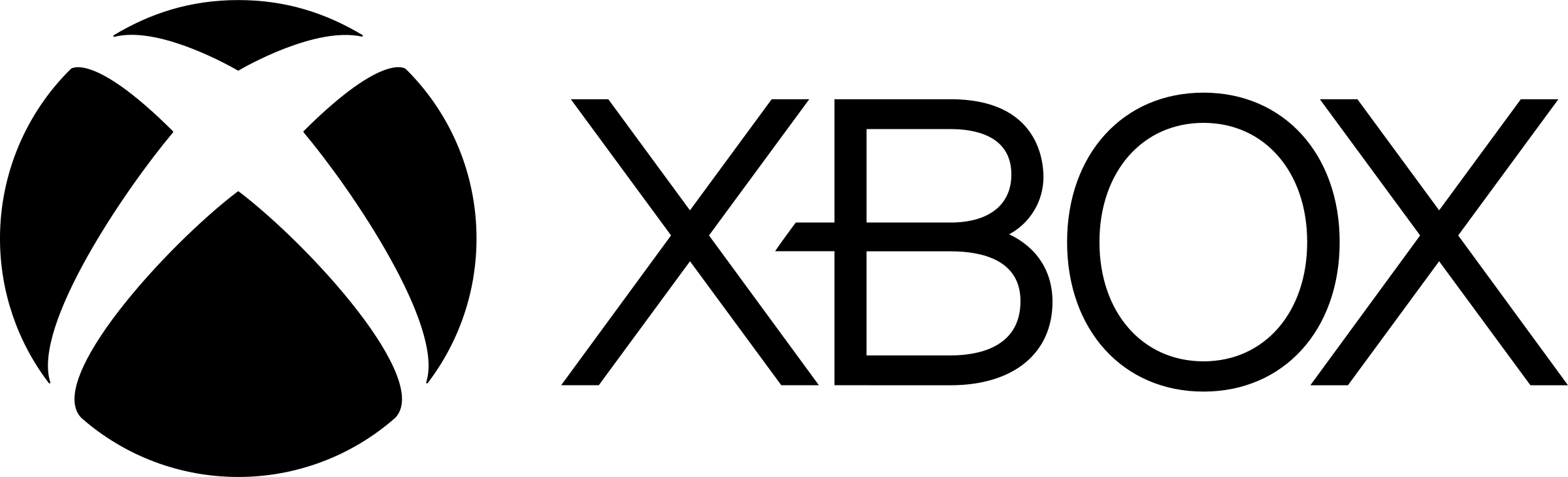 Xbox Logo Svg Vector Png Transparent Vector Logo Supply - Xbox Logo White Png (2400x730), Png Download