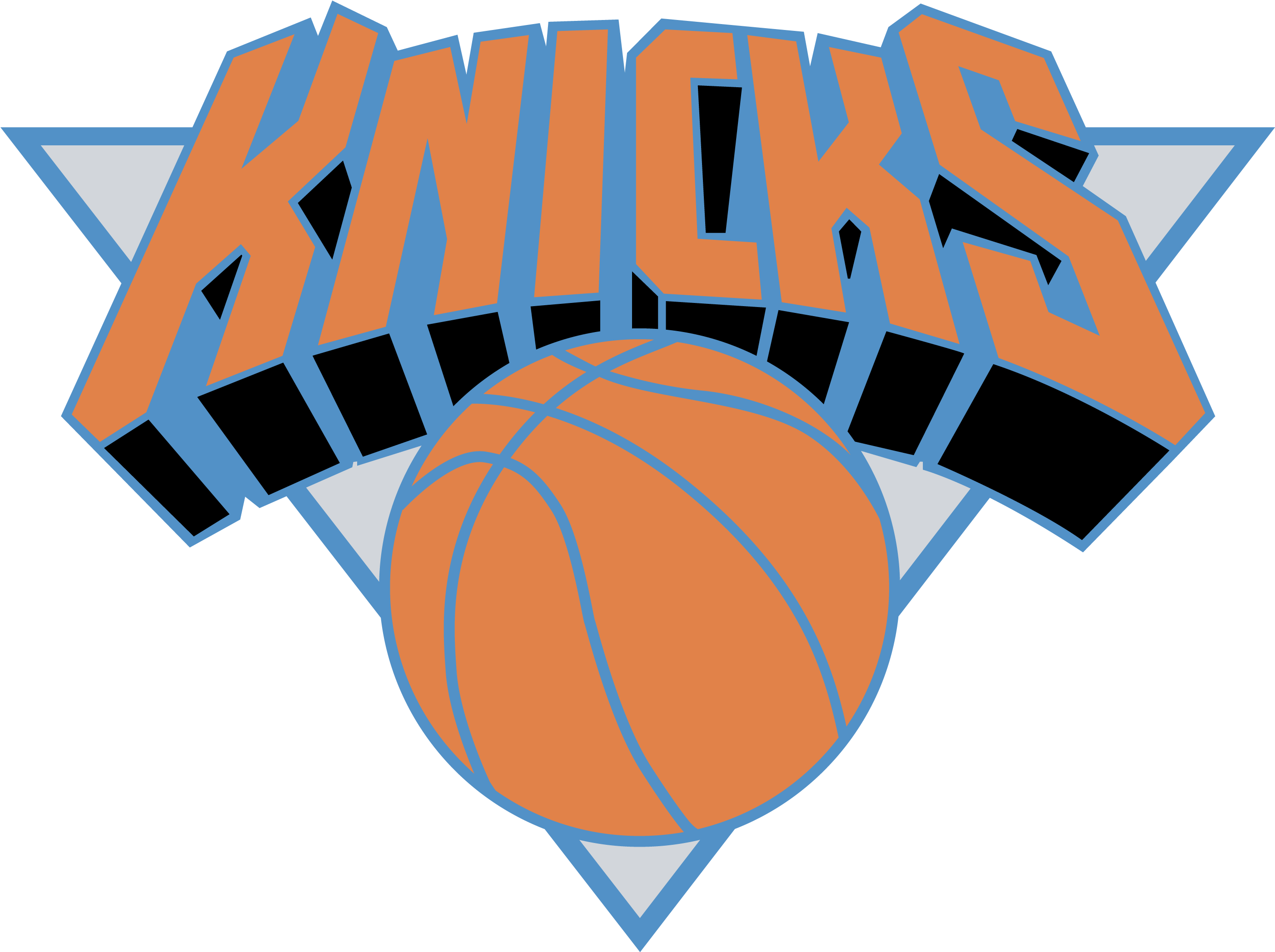 New York Knicks Logo Interesting History Of The Team - New York Knicks Png (3840x2160), Png Download