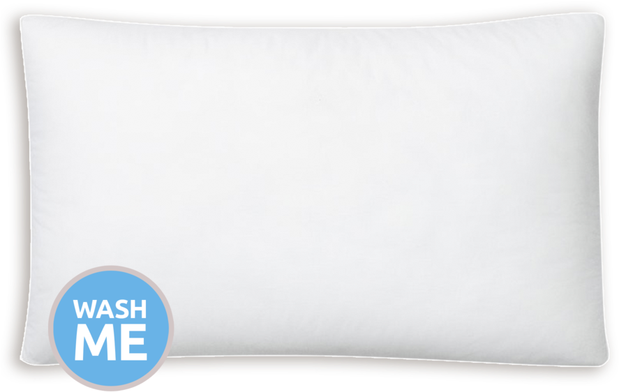 Sooma Clean Memory Foam Pillow Is 100% Washable - Throw Pillow (900x750), Png Download