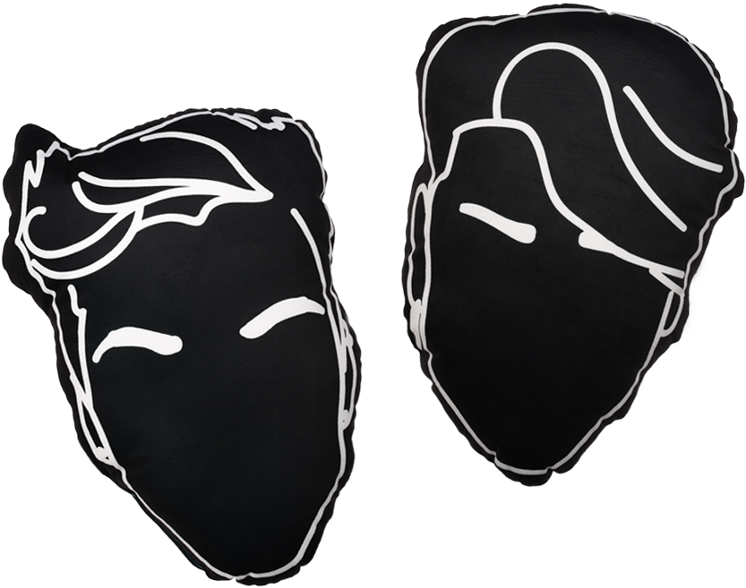 Dt Pillows - Dolan Twins Merch Pillow (1000x1000), Png Download