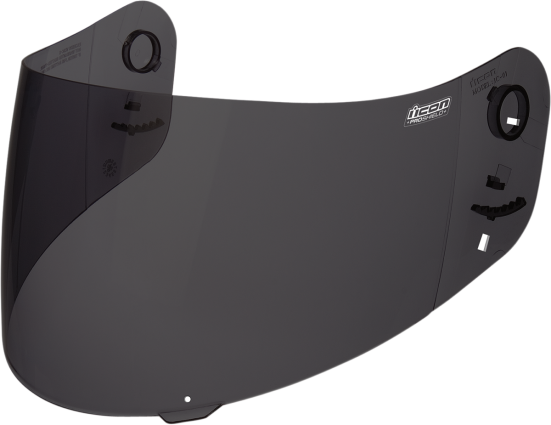 Icon Dark Smoke Anti-fog Proshield Replacement Shield - Visor Icon (551x425), Png Download