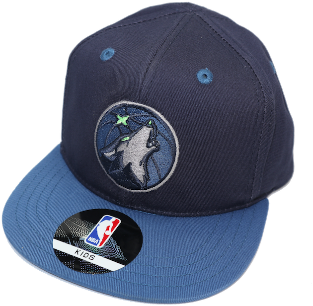 Minnesota Timberwolves Nba Team Logo 2-tone Infant - Baseball Cap (1000x667), Png Download