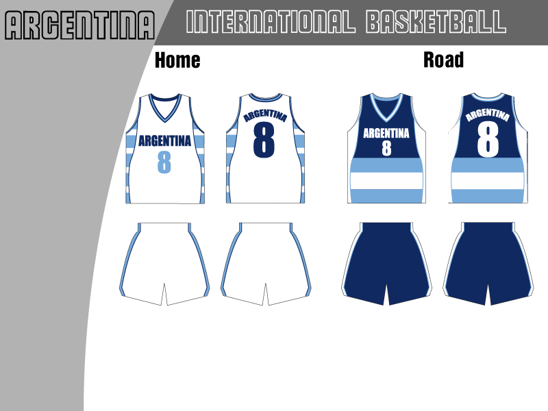 Argentina Basketball Jersey Layout Png Argentina Basketball - Sports Jersey (800x600), Png Download