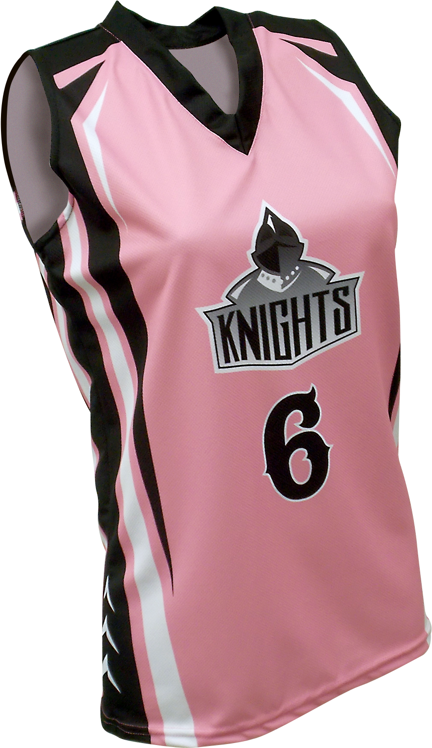 View Larger Image - Fushia Pink Basketball Jersey (930x1564), Png Download