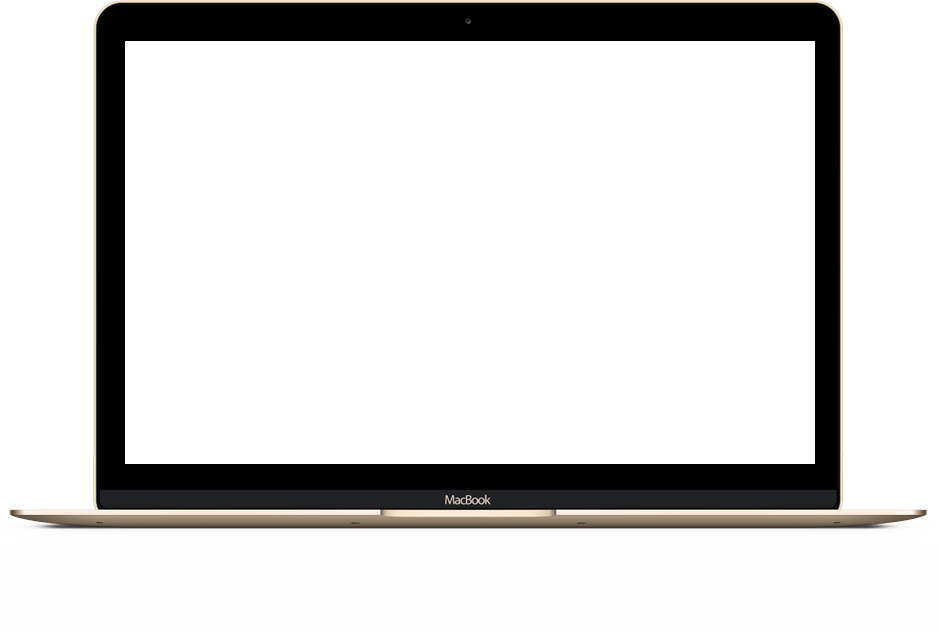Elegant User Platform - Macbook With No Background (939x632), Png Download