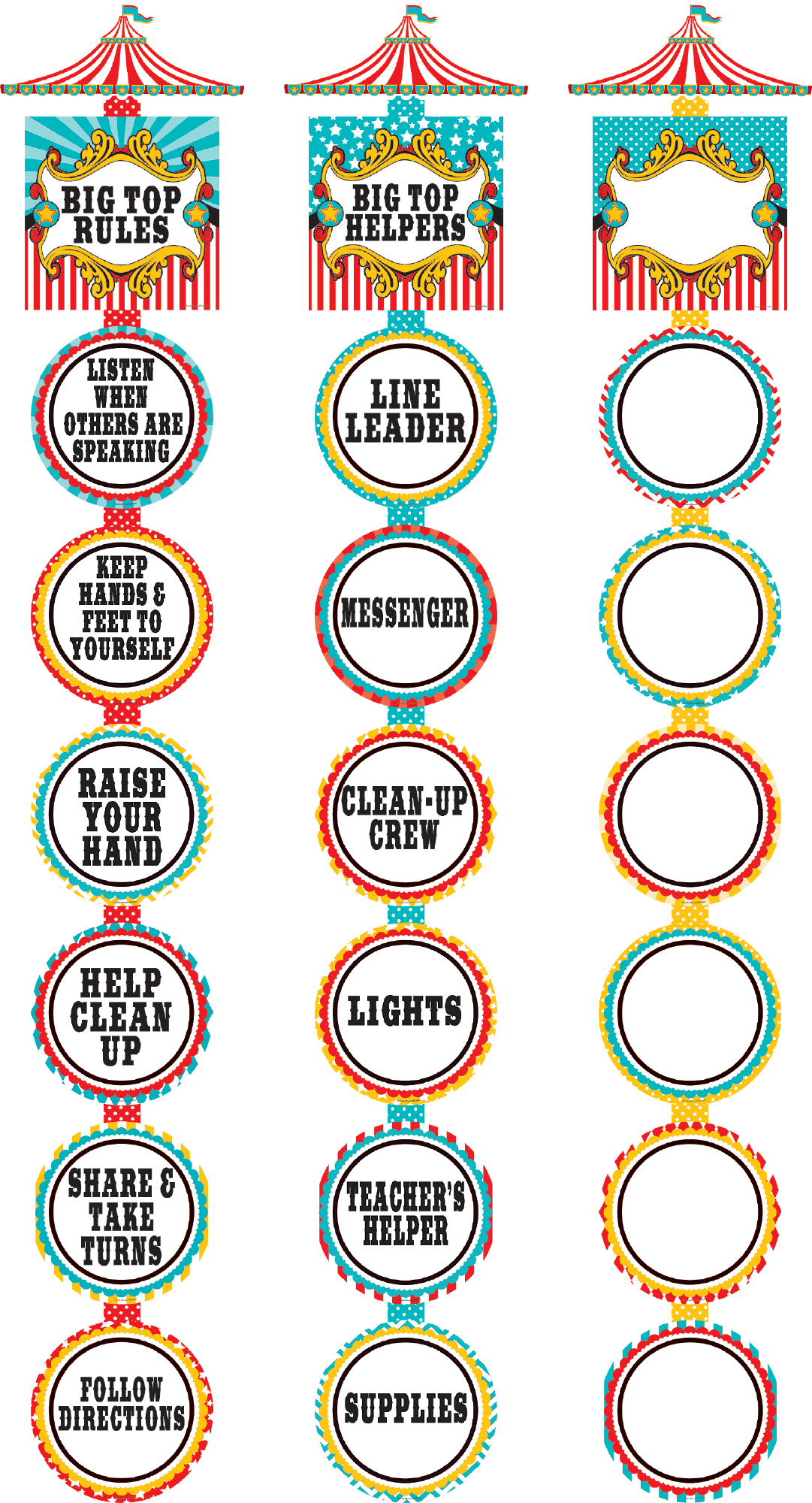 Carnival Ready Reminders - Circle (1081x2000), Png Download