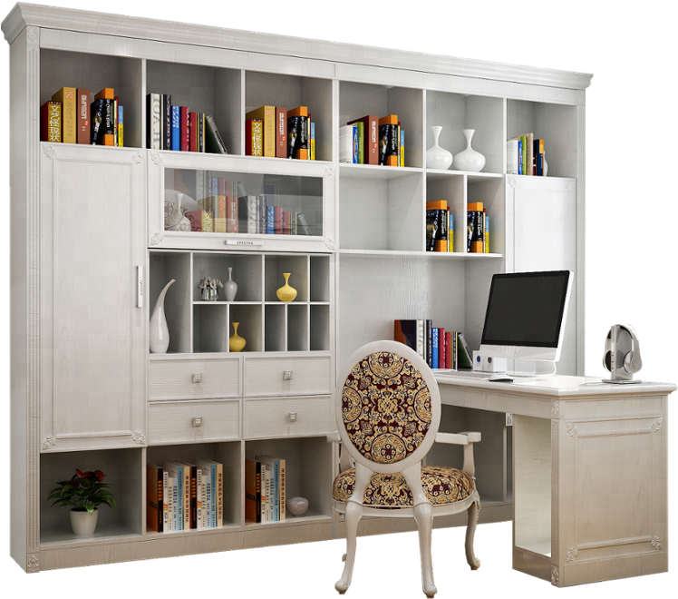 Bookcase European Style, Bookcase European Style Suppliers - Shelf (750x750), Png Download