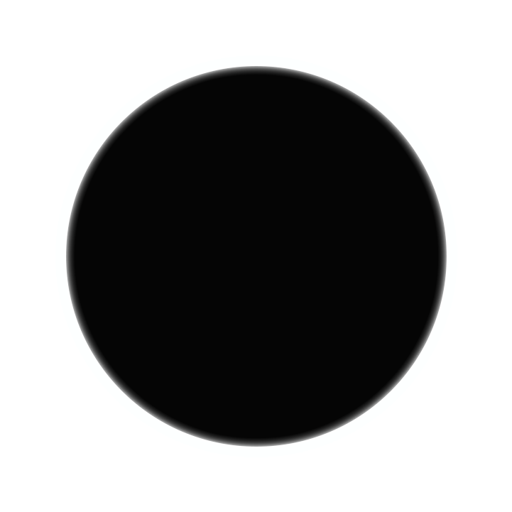 Dark Side Of The Moon - Black And White Image Circle (800x800), Png Download