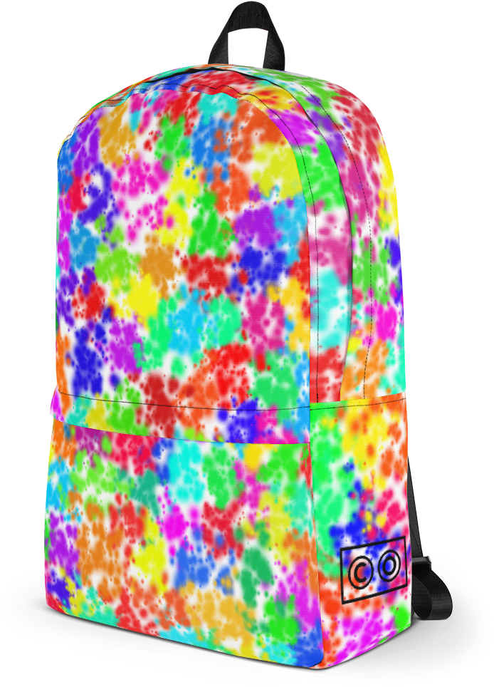 Color Splat Backpack - Purple Drank (1000x1000), Png Download