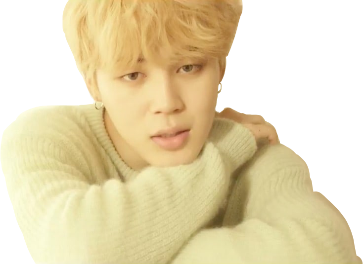 Jimin Serendipity Her Art Parkjimin Cute Yellow - Jimin Serendipity Yellow Blanket (734x535), Png Download