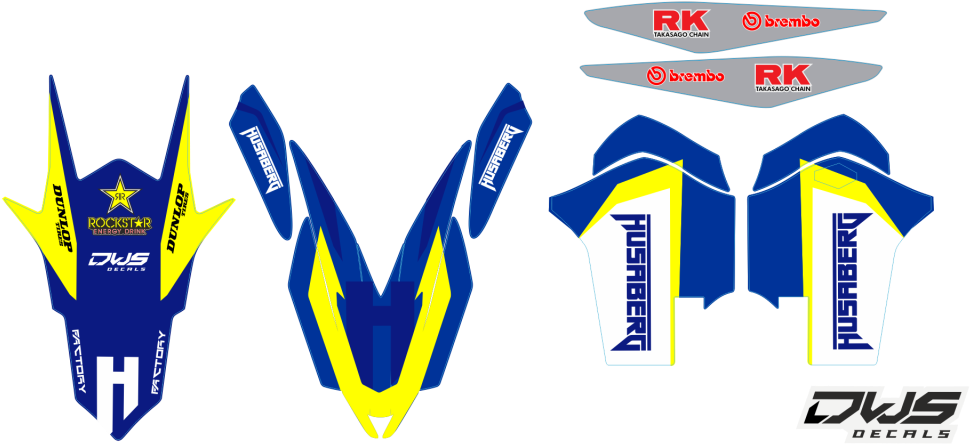 Husaberg Fe 350 Te 350 2013 2014 2015 2016 2017 2018 - Sticker (1024x502), Png Download