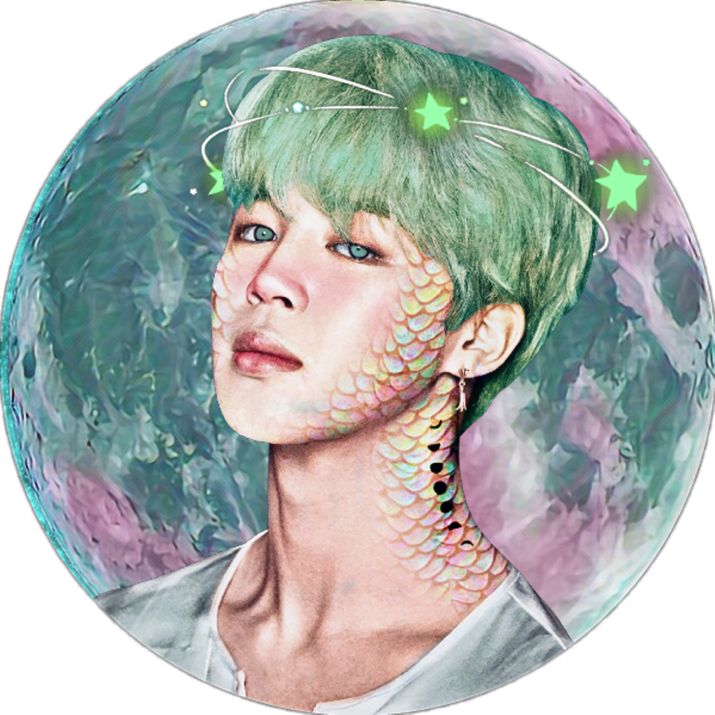 Jimin Parkjimin Green - Circle (1024x1024), Png Download