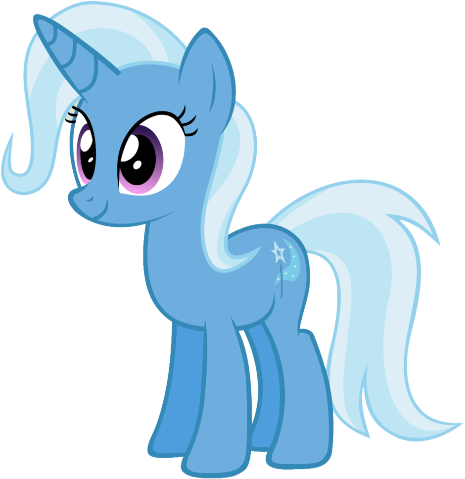 Mlp Lightning Dust Vector Download - Trixie Png (940x967), Png Download