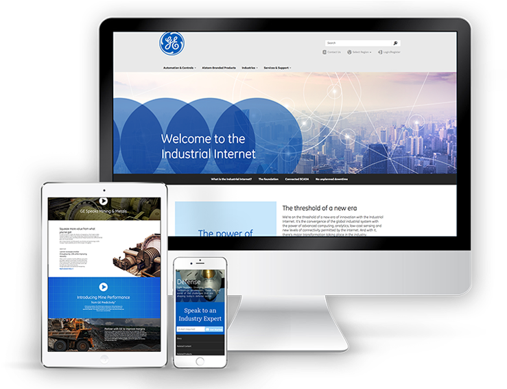 General Electric - Website (750x575), Png Download