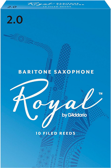 Rico Royal Baritone Saxophone Reeds, 10-pack Strength - Multimedia Software (548x576), Png Download