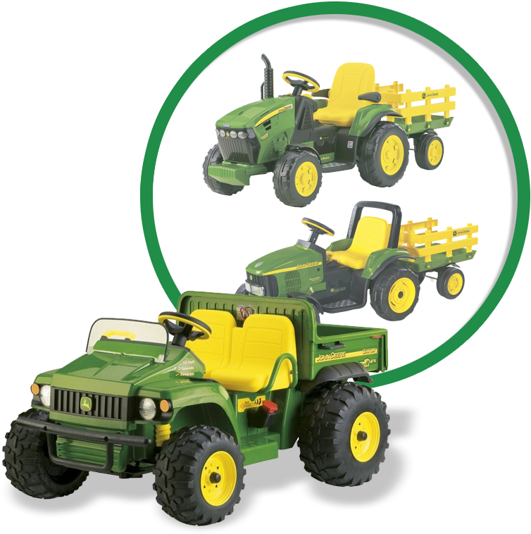 John Deere Toys - John Deere Gator Børn (800x800), Png Download