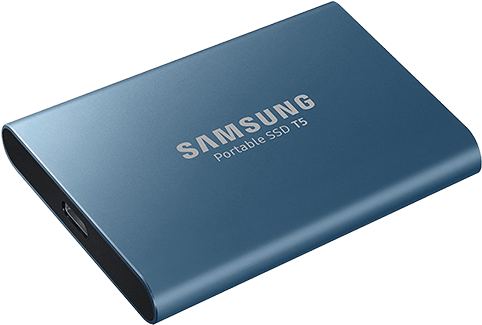 Samsung T5 Portable Ssd - Ssd Externo (600x600), Png Download