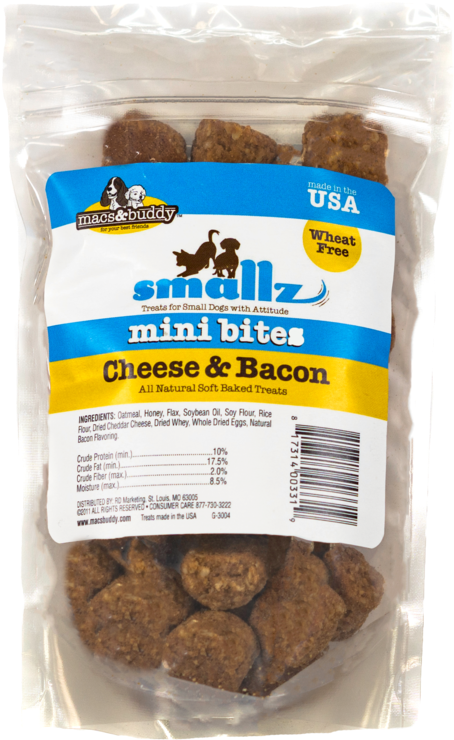 5oz Macs & Buddy Soft Baked Mini Bites-cheese & Bacon - Nut (771x1024), Png Download