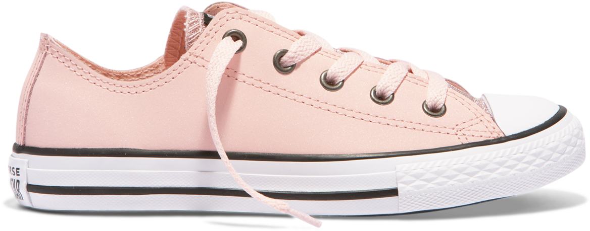 Chuck Taylor All Star Graphite And Glitter Junior Low - Skate Shoe (1200x1200), Png Download