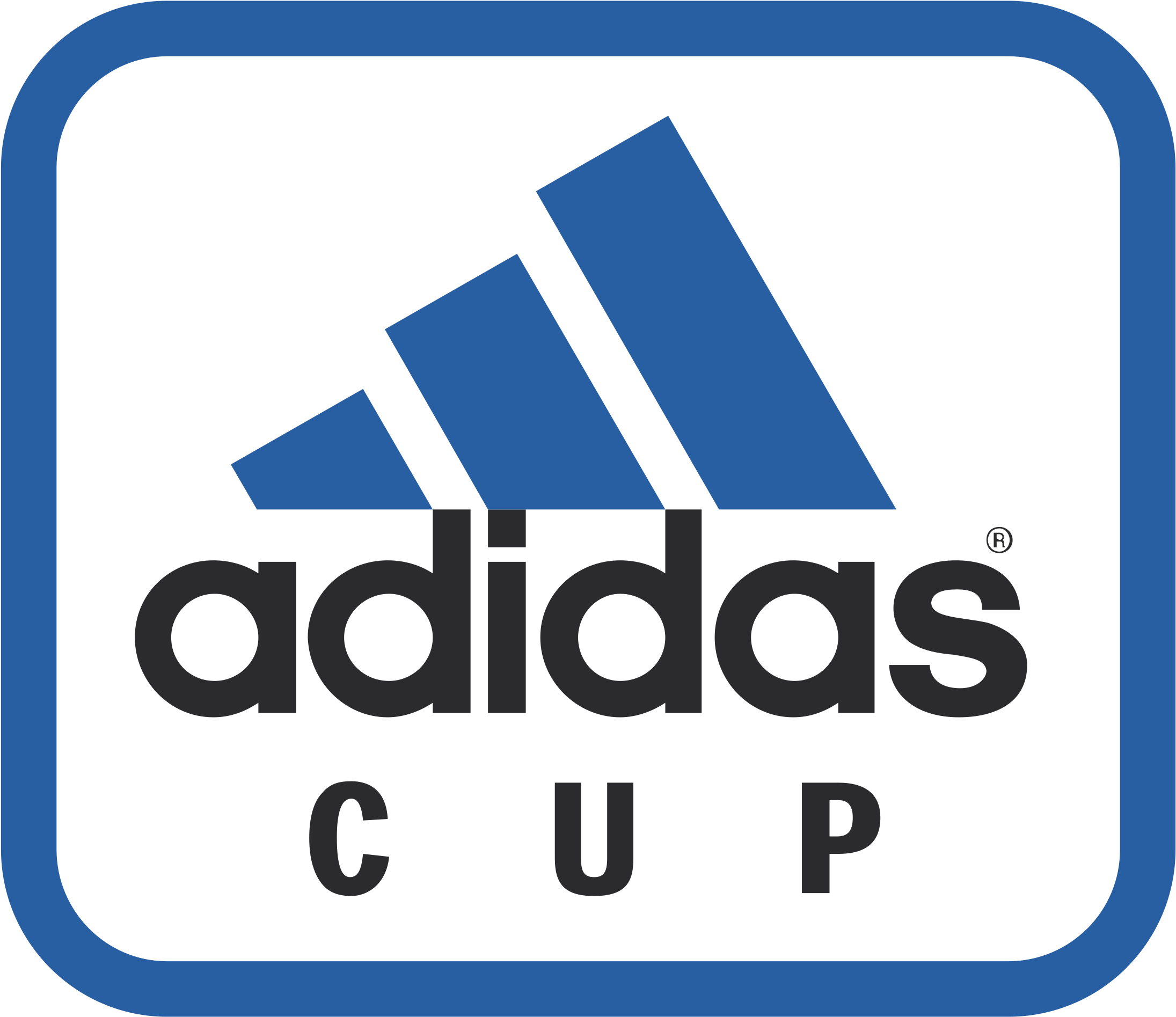 Adidas Clipart Svg - Adidas Cup Logo Png (2400x2400), Png Download