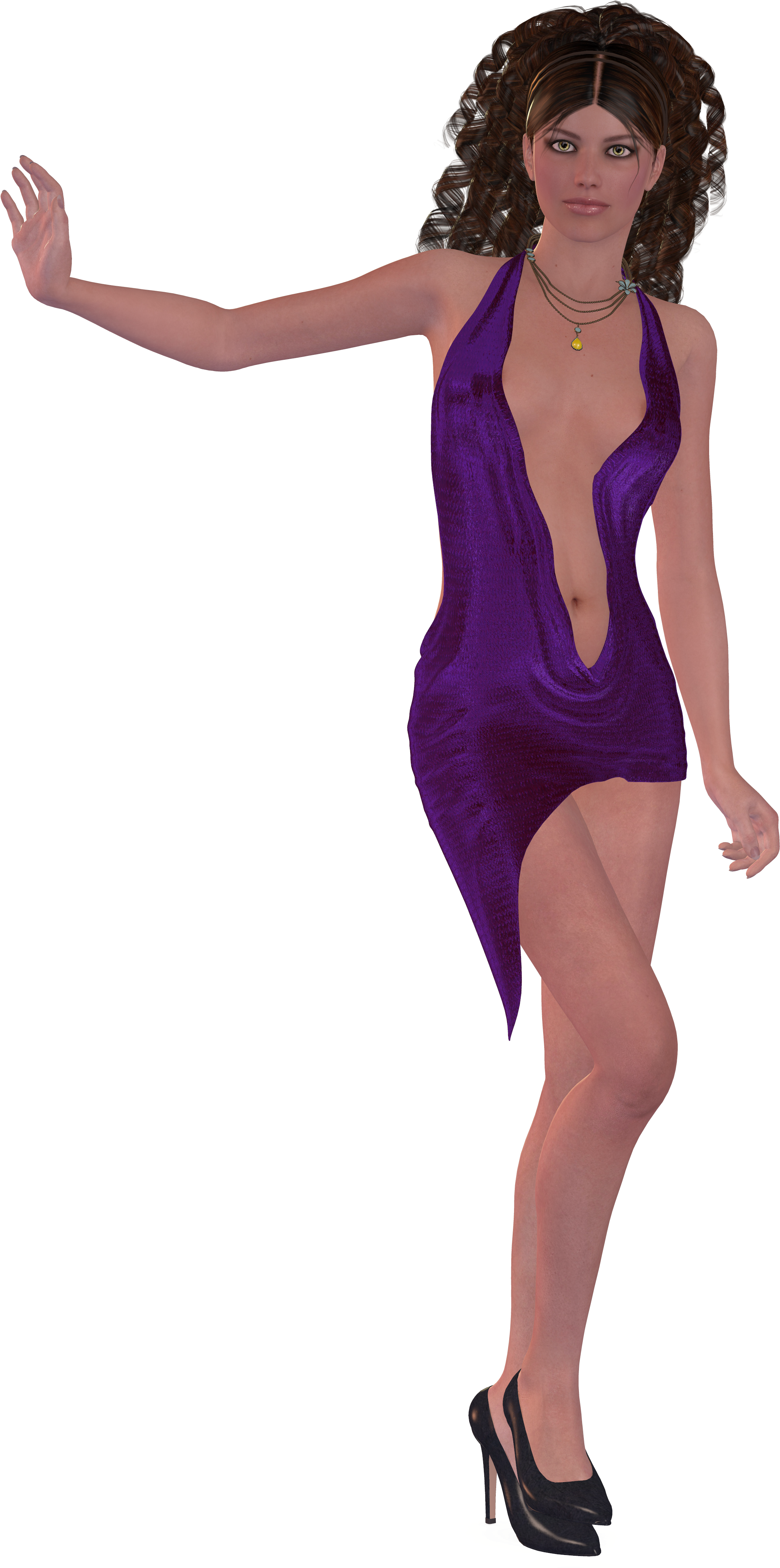 Woman Elegant Dress Beauty Fashion 1126604 - Mulher Bem Vestida Png (4000x4500), Png Download