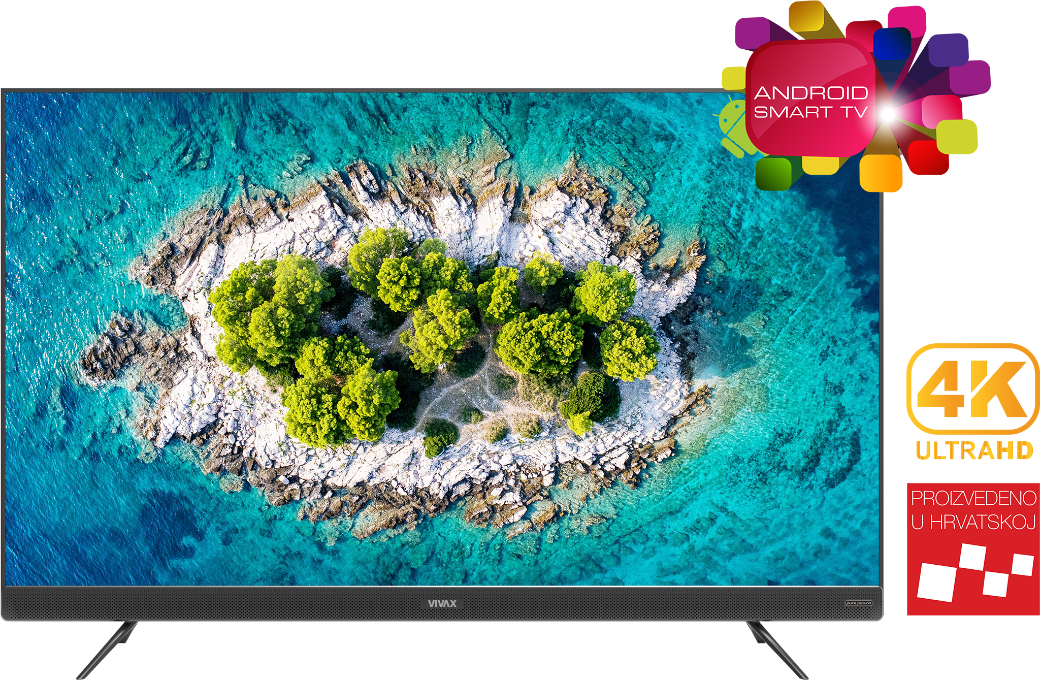 Image 1 Png / 4673,33 Kb - Vivax Tv 55uhd121t2s2 (2362x1550), Png Download