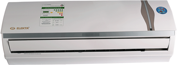 Split Ac 18000 Btu Cooling Only With T3, Reciprocating - Elekta Air Conditioner (600x600), Png Download