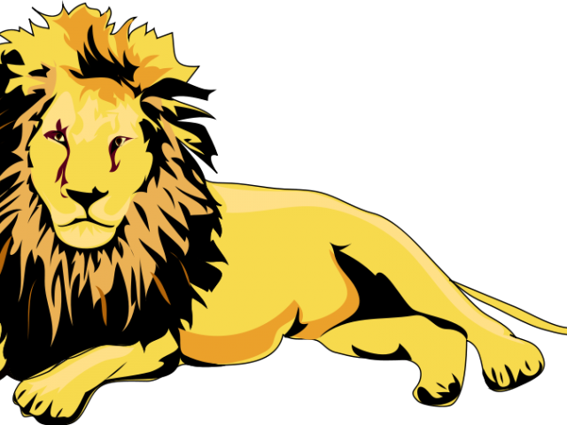 Leo Clipart Roaring Lion - Transparent Lion Clipart (640x480), Png Download