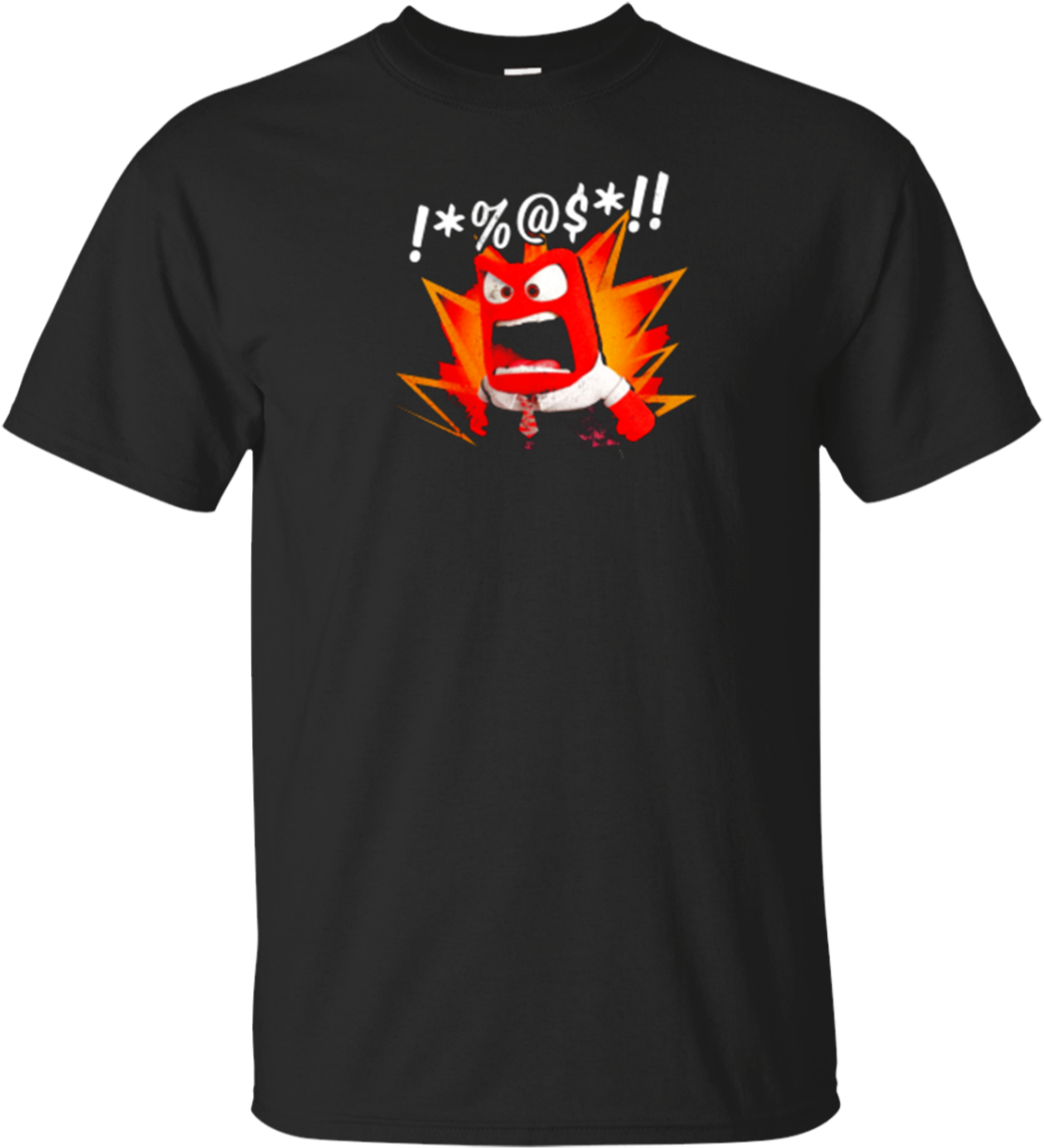Disney Inside Out Anger Sy Disney Family Gift - Gary Numan Tour Shirt 2018 (1155x1155), Png Download