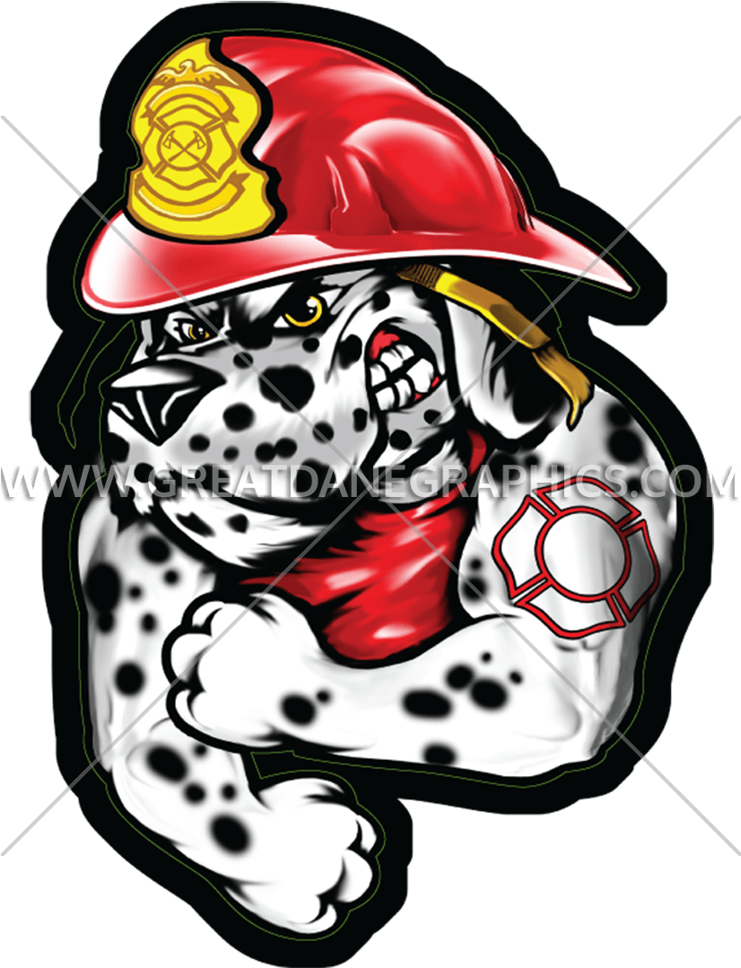 Jpg Library Dalmatian Clipart Fire Hat - Fire Dalmatian Shirt (825x1142), Png Download